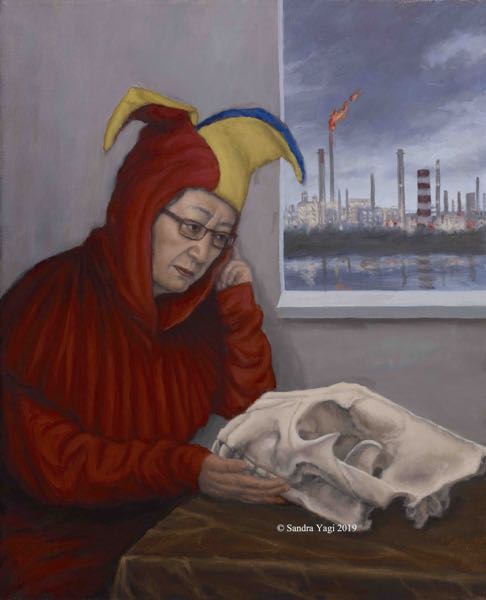 Agnus Dei, oil on canvas, 2001, 4'x6'